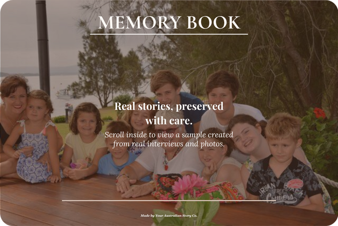 Memory Book View sample